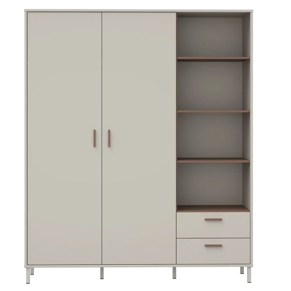 Kleiderschrank Mattis beige