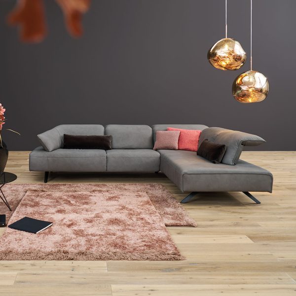 Polstergarnitur Signa grau