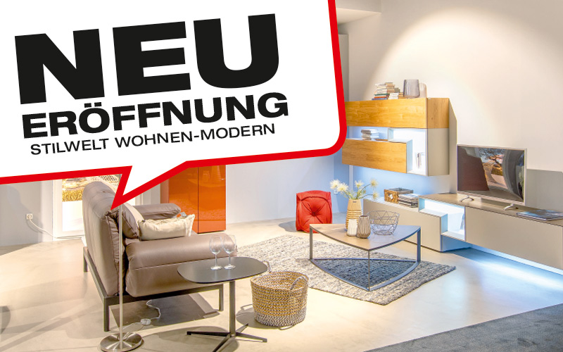 NEU_Eröffnung, Stilwelt, Wohnen, modern, Möbelhof, Ingolstadt, Inspiration