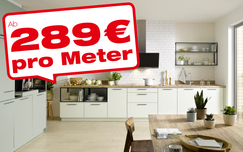 Möbelhof, Parsberg, Ingolstadt, Aktion, Meterküche, Traumküchen zum Meterpreis, Sonderrabatt