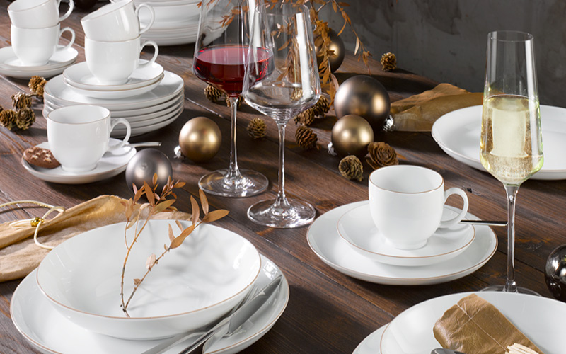 Weihnachtliche Tafel Weihnachtliche Tafel