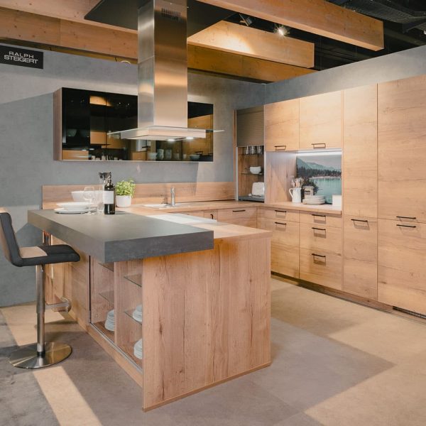 Einbauküche Eiche Havanna