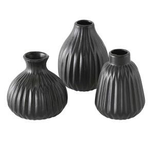 Vase Esko schwarz