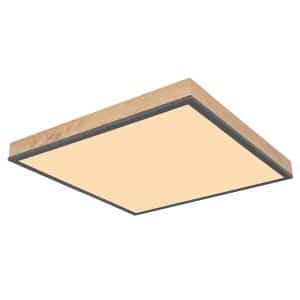 LED Deckenleuchte grau