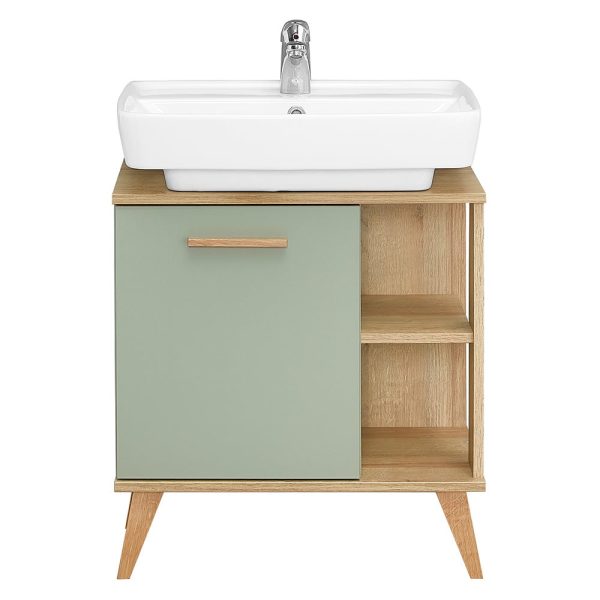 Waschbeckenunterschrank salbei