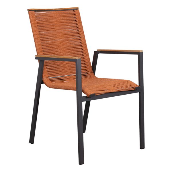 Stapelsessel Molloy terracotta