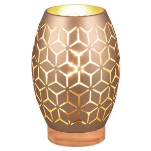 Tischleuchte Bidar beige