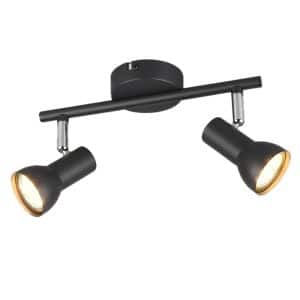 Deckenleuchte schwarz