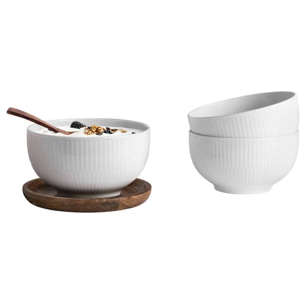 Müslischalen Set weiß