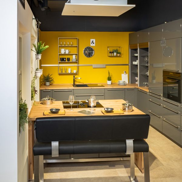 Einbauküche 648 grau