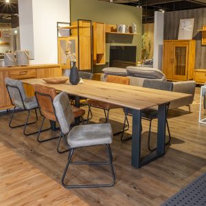 Tischgruppe Wesley Eiche