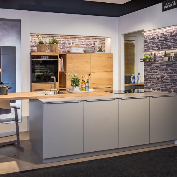 Einbauküche Touch 317 grau