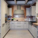 Einbauküche Cascada grau