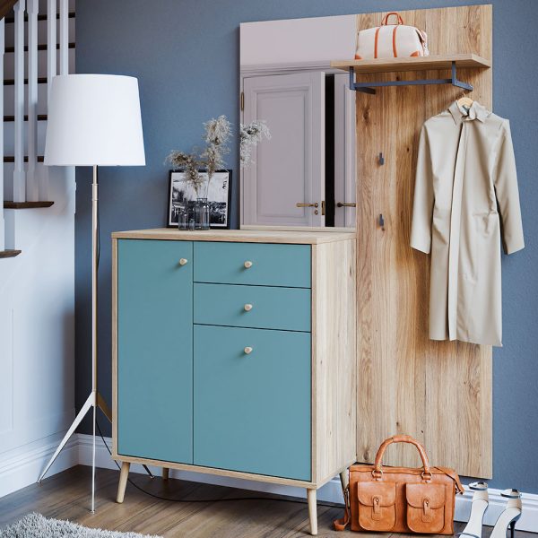 Garderobe Weya grün