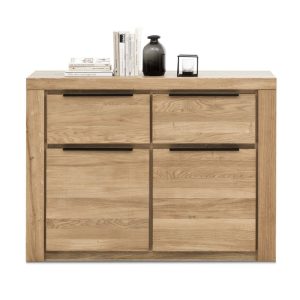 Kommode Graziella Eiche teilmassiv geölt