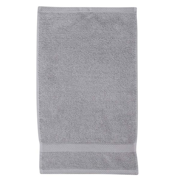 Gästehandtuch Luxury silber