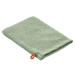 Waschhandschuh Luxury grün