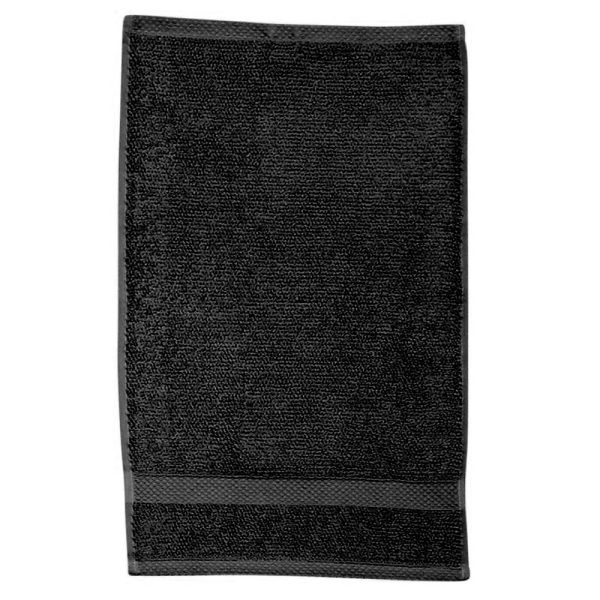 Gästehandtuch schwarz