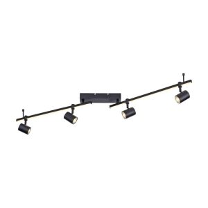 LED Strahler Barik 5flg schwarz