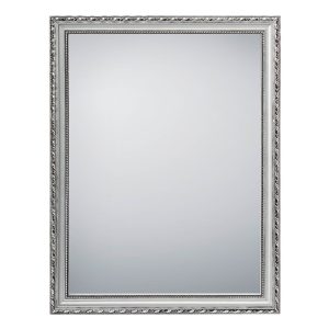 Rahmenspiegel Loreley Holz silberfarben Breite ca. 34 cm