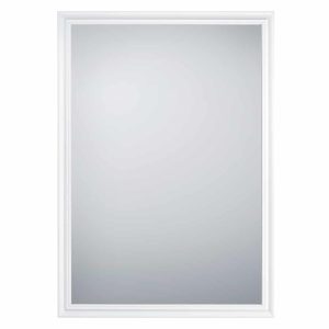 Rahmenspiegel Karina Kunststoff weiß Breite ca. 50 cm