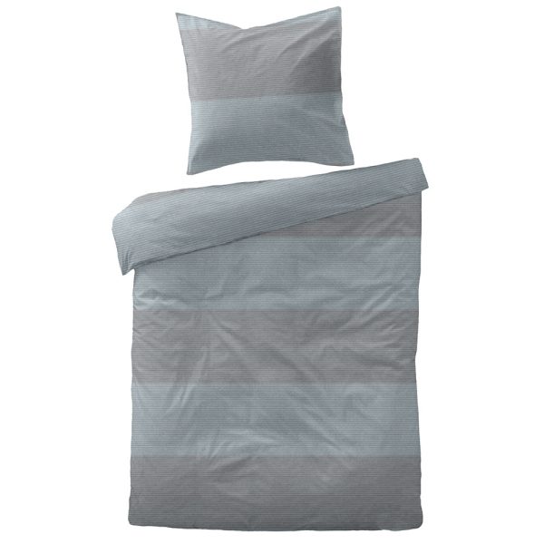 Flanell Bettwäsche grau