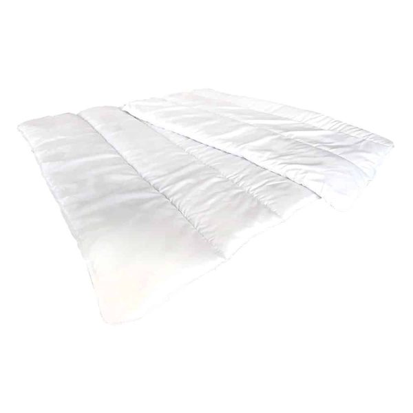 Bettdecke Basic weiß 135x200 cm