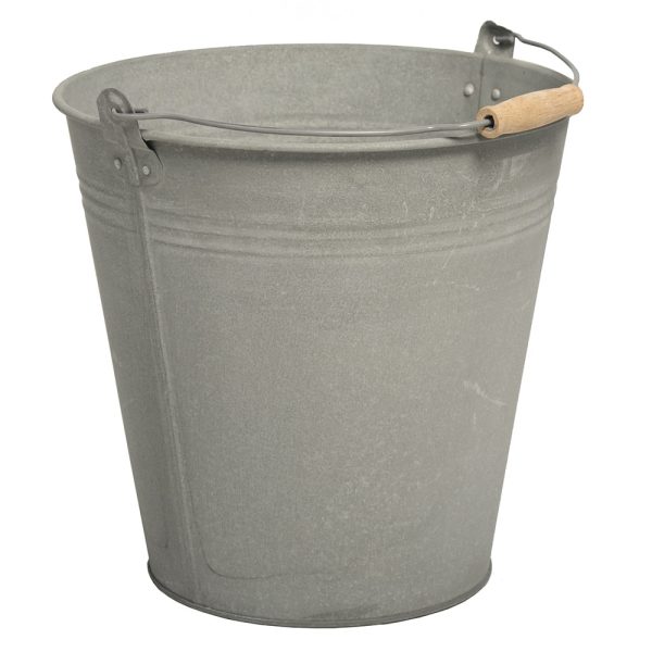 Zinkeimer mit Griff