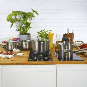 Kochtopfset True Flow, 5-teilig, Edelstahl 18/10 poliert // Möbelhof