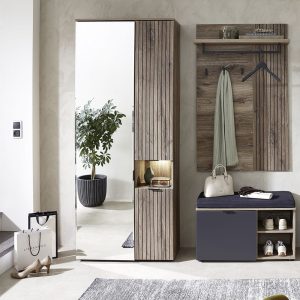 Garderobenpaneel Littleton Flagstaff Eiche