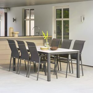 Gartentisch anthrazit