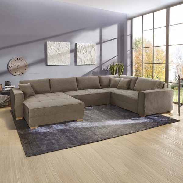 Wohnlandschaft Jacinda braun