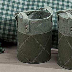 Filzkorb grün