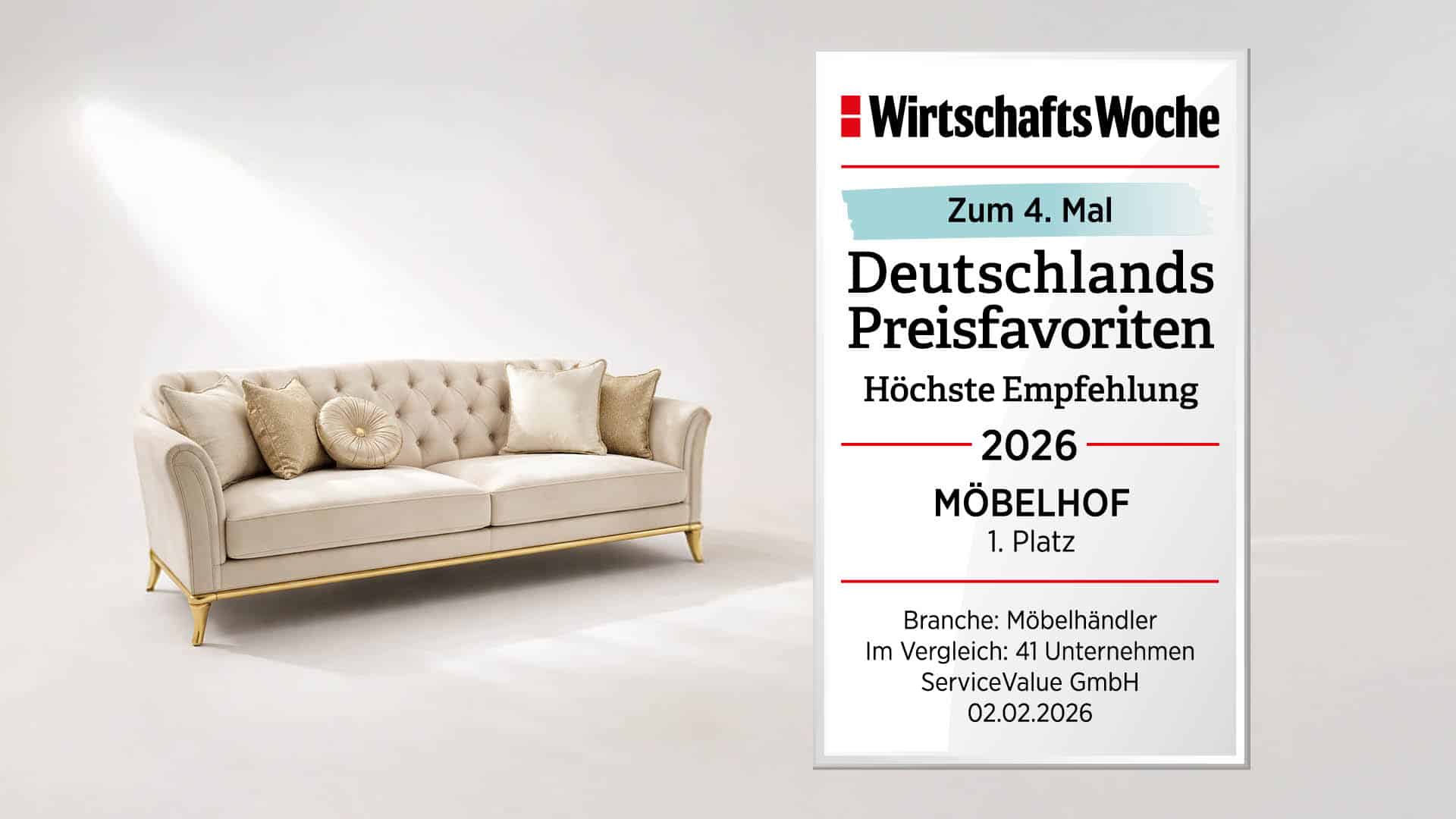 Preis-Favorit // Möbelhof Parsberg & Ingolstadt